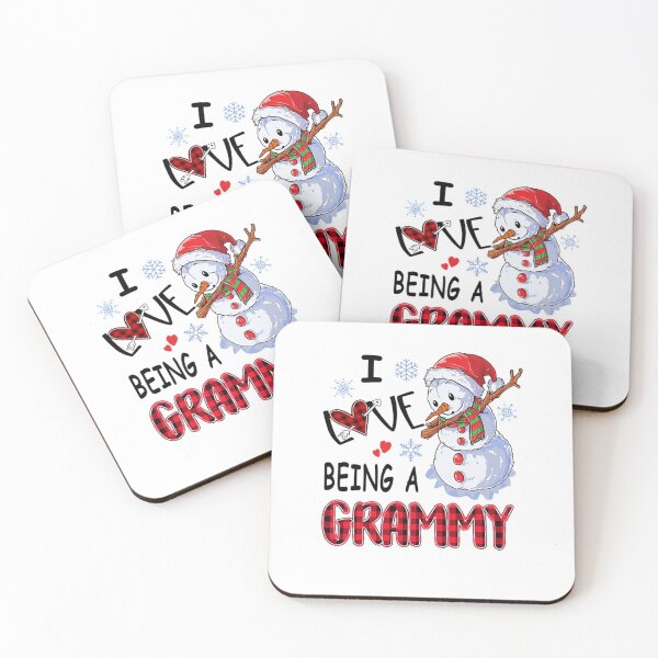 Item preview, I LOVE BEING A Grammy Snowman Dabbing Christmas Lover designed and sold by louloapadilla.