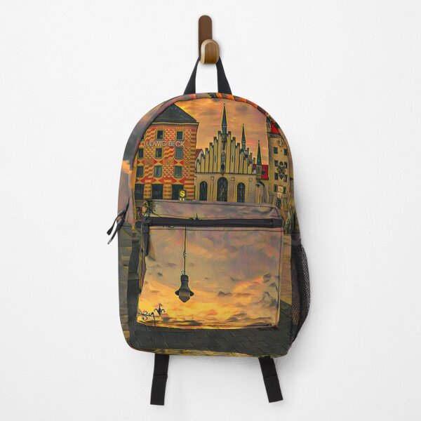 Item preview, Munich City Streets designed and sold by Sofia-Draws.