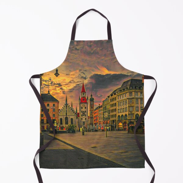 Item preview, Munich City Streets designed and sold by Sofia-Draws.