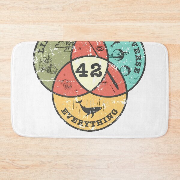 Item preview, Venn Diagram Life, the Universe & Everything Classic designed and sold by dramaticif.