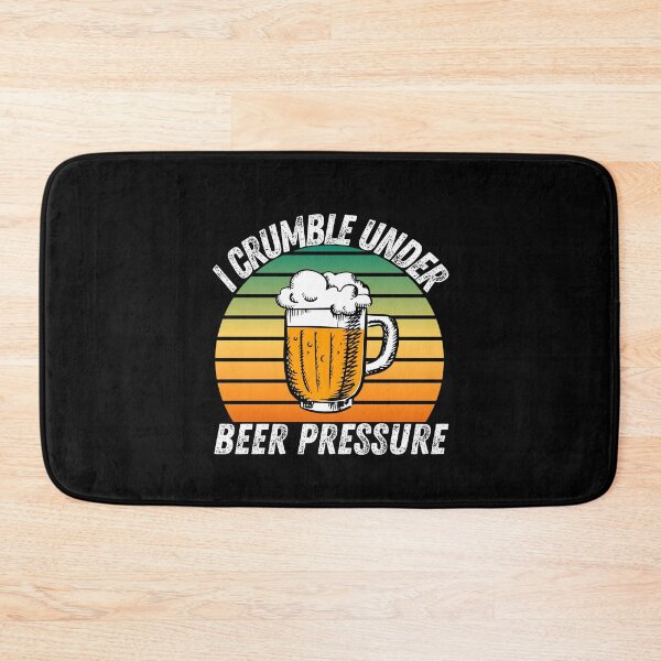 Item preview, Vintage Sunset I Crumble under Beer Pressure - Funny Beer Puns - Gift for Beer Lovers who like alcoholic jokes designed and sold by CaitU.