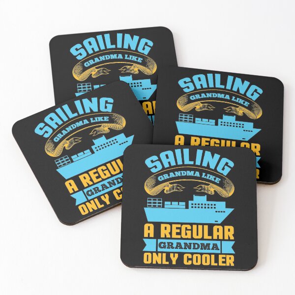 Item preview, Sailing Grandma Like A Regular Grandma Only Cooler designed and sold by Gevover.