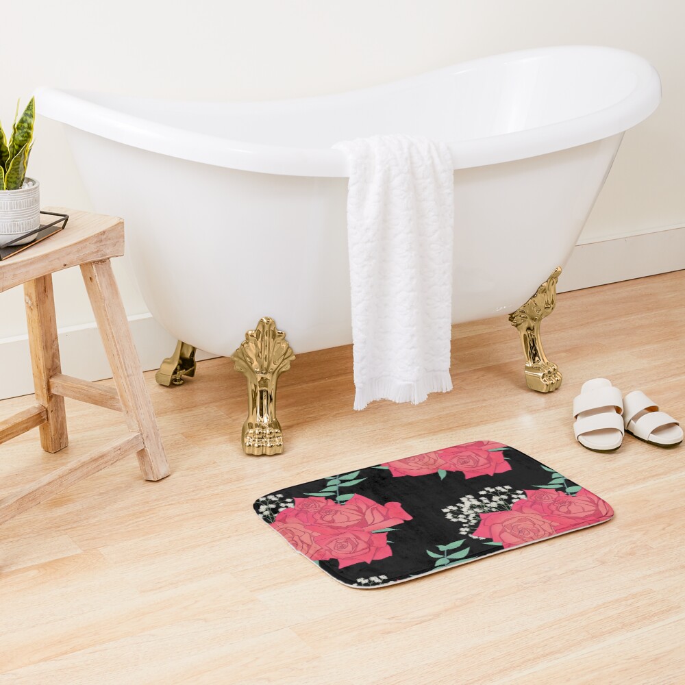 Item preview, Bath Mat designed and sold by AdeniumShop.