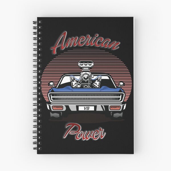 Item preview, American Force - Classic muscle car with a V8 engine and supercharger designed and sold by Dirk4171.
