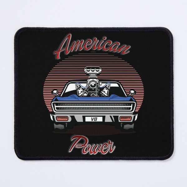 Item preview, American Force - Classic muscle car with a V8 engine and supercharger designed and sold by Dirk4171.