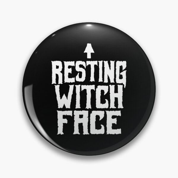Item preview, Resting Witch Face Halloween designed and sold by keeleypost.