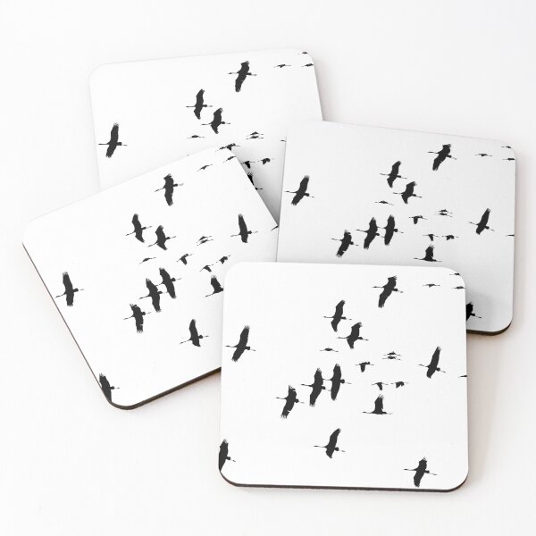 Item preview, The swirl. Eurasian crane designed and sold by Jouko Lehto Photography.