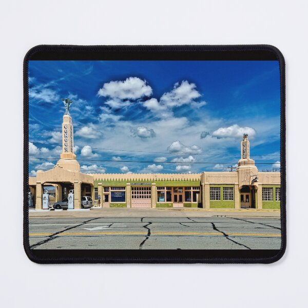 Item preview, Shamrock Conoco Station - Texas Roadside Attractions - Route 66 designed and sold by Warren Paul Harris.