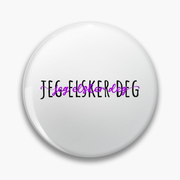 Item preview, Jeg elsker deg | I Love You - Norwegian (Bokmäl) | bujo inspo vi designed and sold by rsty11.