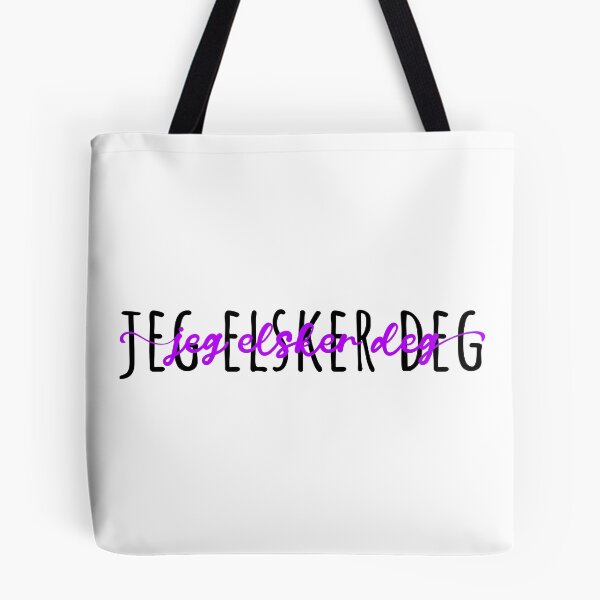 Item preview, Jeg elsker deg | Te amo - Noruego (Bokmäl) | bujo inspo vi designed and sold by rsty11.