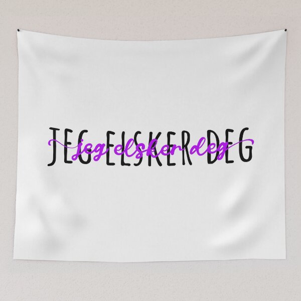 Item preview, Jeg elsker deg | I Love You - Norwegian (Bokmäl) | bujo inspo vi designed and sold by rsty11.