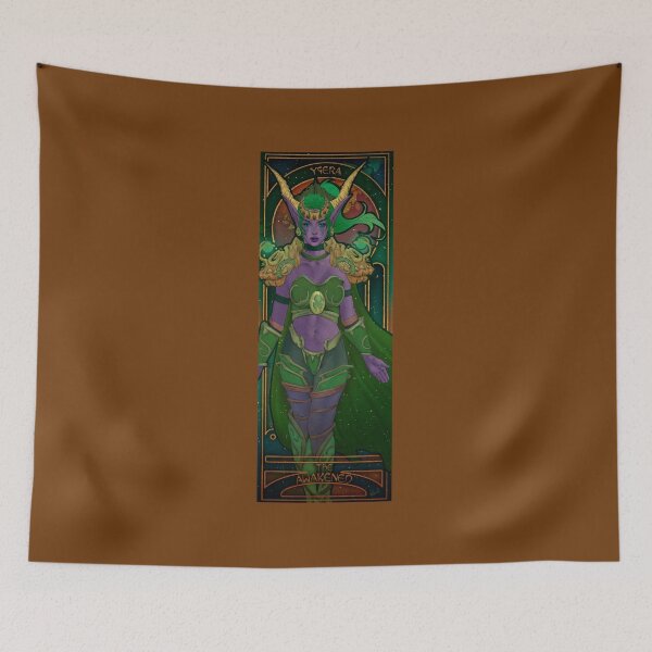 Item preview, Fanart: Ysera in Art Nouveau style designed and sold by AlexaelArtworks.