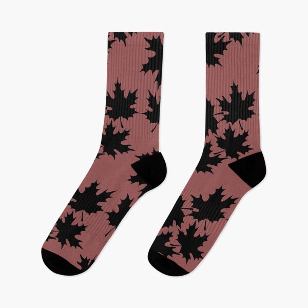 Item preview, Autumn leaves print in blush mocha  designed and sold by DemonicGloom.