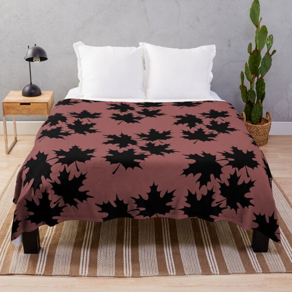 Item preview, Autumn leaves print in blush mocha designed and sold by DemonicGloom.