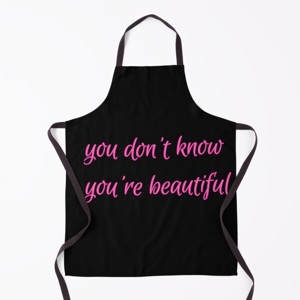 Item preview, You don't know you're beautiful line designed and sold by Breathingmusic.