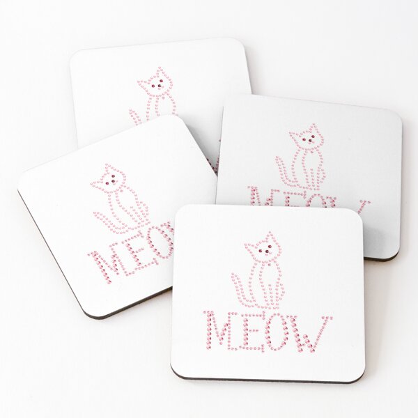 Item preview, Pink Meow Kitty Cat designed and sold by Kelly  Thompson.