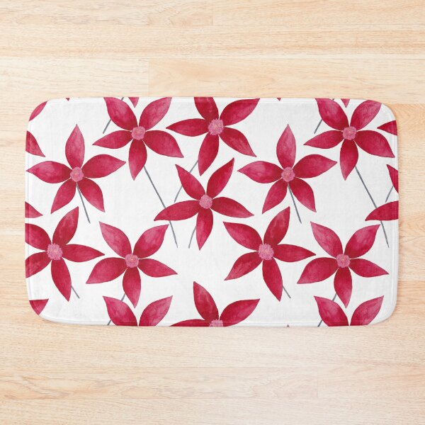 Item preview, Bright red daisy flowers designed and sold by IrinaIkar.