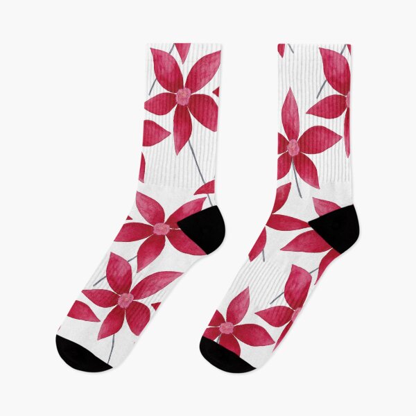 Item preview, Bright red daisy flowers designed and sold by IrinaIkar.