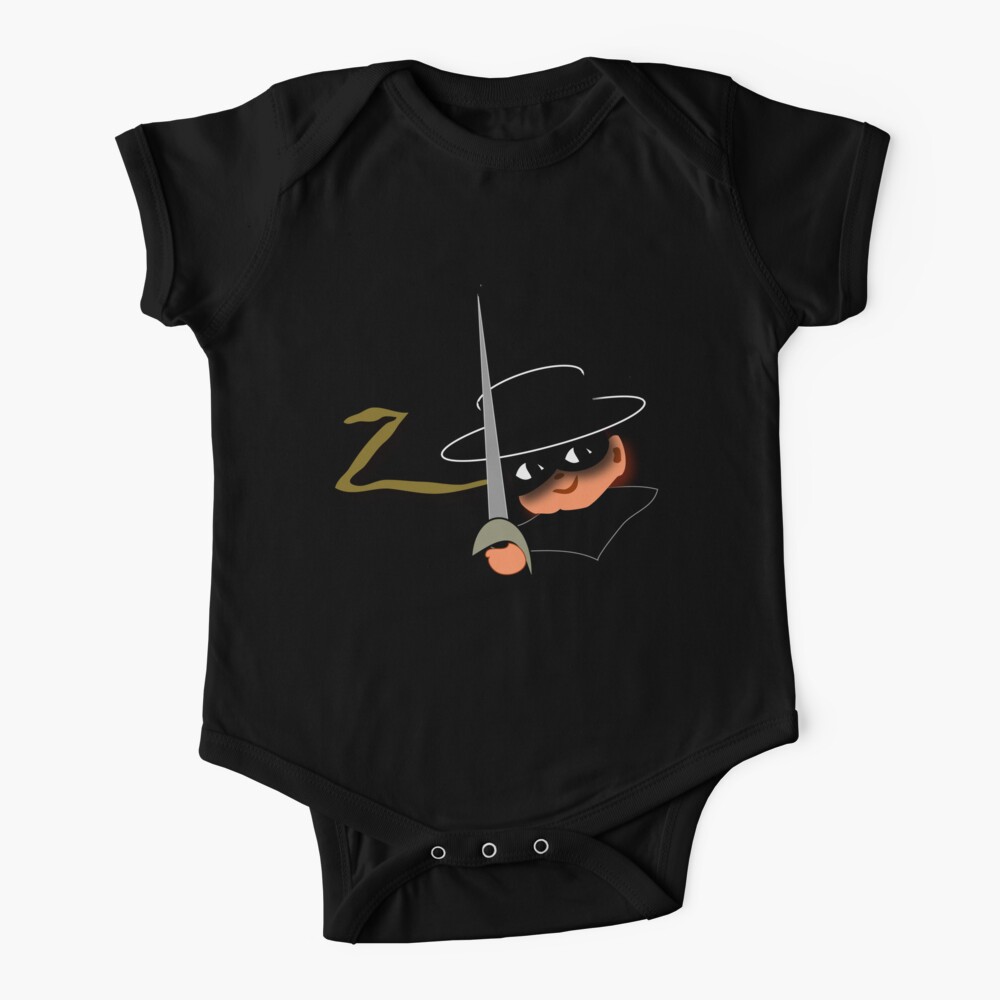Z= Legendary hero Zorro! Baby One-Piece