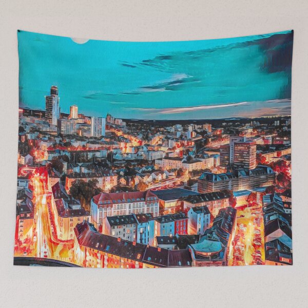 Item preview, Frankfurt by Night designed and sold by Sofia-Draws.