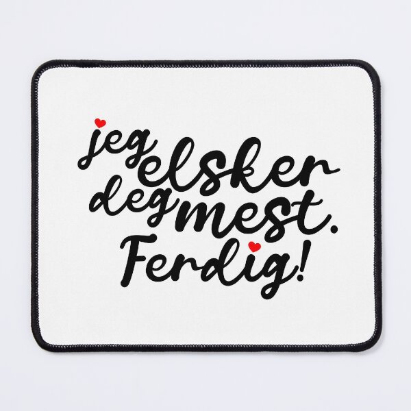 Item preview, Jeg elsker deg mest. Ferdig! | calligraphy i designed and sold by rsty11.