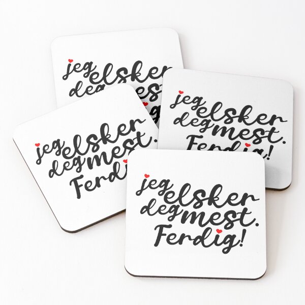 Item preview, Jeg elsker deg mest. Ferdig! | calligraphy i designed and sold by rsty11.