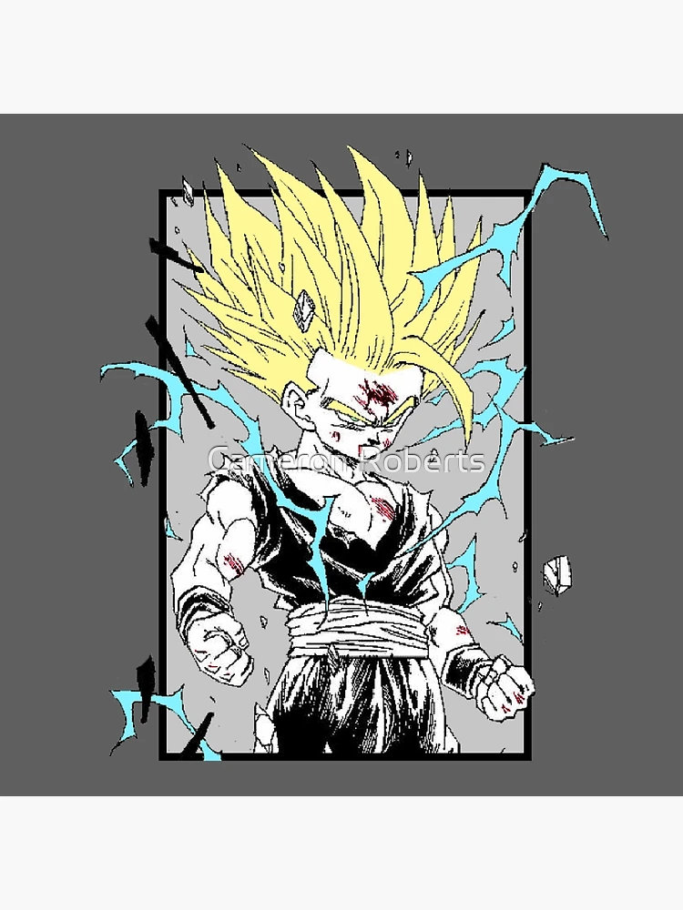 Dragon Ball z Manga page - Gohan Art Board Print by Hierax