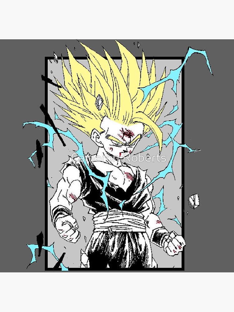 "Gohan Colored Manga Panel" Poster for Sale by TheBorisJohnson | Redbubble