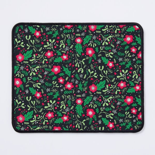 Item preview, Cheery Winter Floral, Dark designed and sold by Jacqueline Hurd.