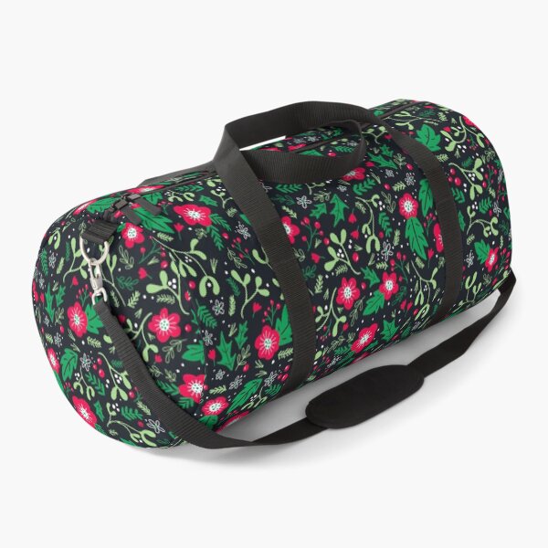 Item preview, Cheery Winter Floral, Dark designed and sold by Jacqueline Hurd.