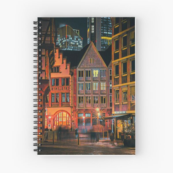 Item preview, Night in Frankfurt designed and sold by Sofia-Draws.
