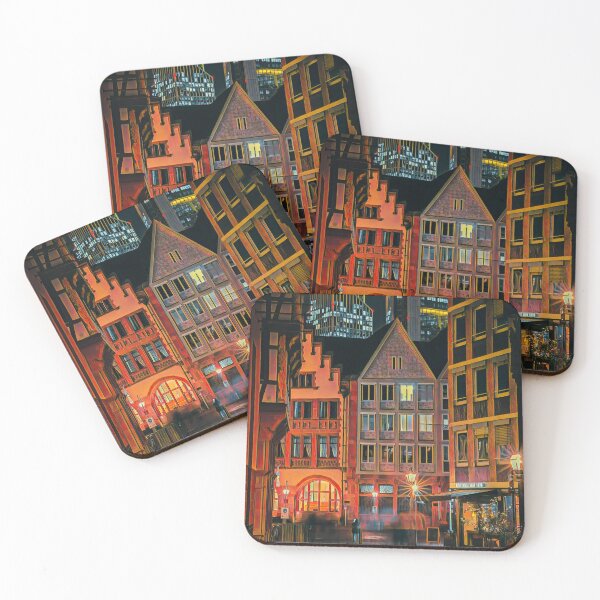 Item preview, Night in Frankfurt designed and sold by Sofia-Draws.