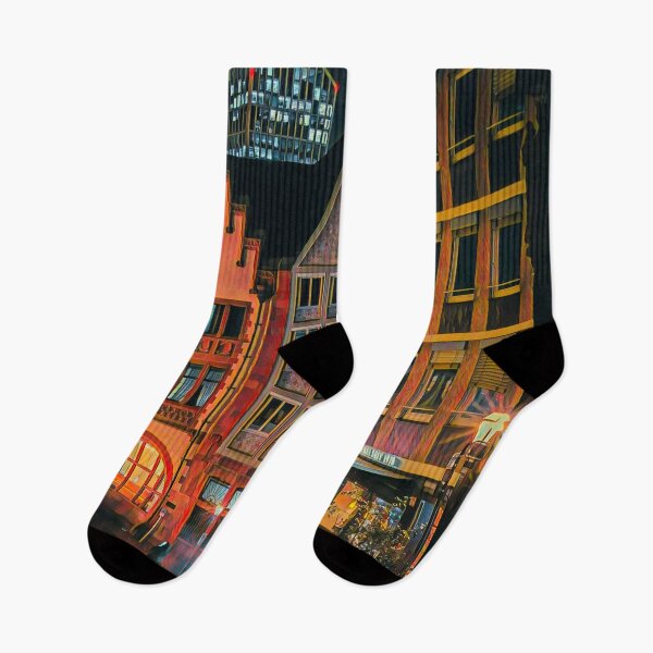 Item preview, Night in Frankfurt designed and sold by Sofia-Draws.