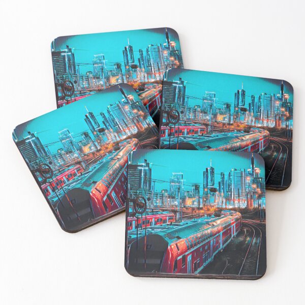Item preview, Night Frankfurt designed and sold by Sofia-Draws.