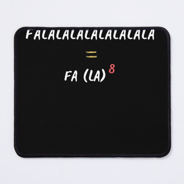 Item preview, Math Fa La, Falalalalalalalala designed and sold by Naked-Alien.