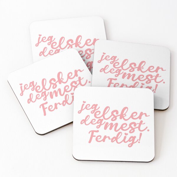 Item preview, Jeg elsker deg mest. Ferdig! | calligraphy ii designed and sold by rsty11.