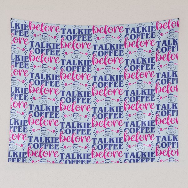 Item preview, Coffee before talkie designed and sold by FASHIONGALLERIA.