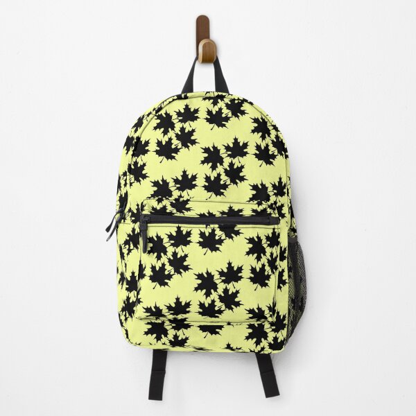 Item preview, Autumn leaves print in pastel Yellow designed and sold by DemonicGloom.