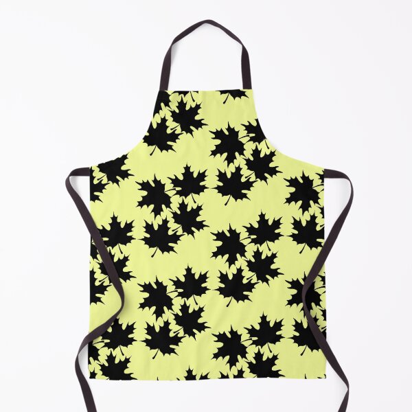 Item preview, Autumn leaves print in pastel Yellow designed and sold by DemonicGloom.