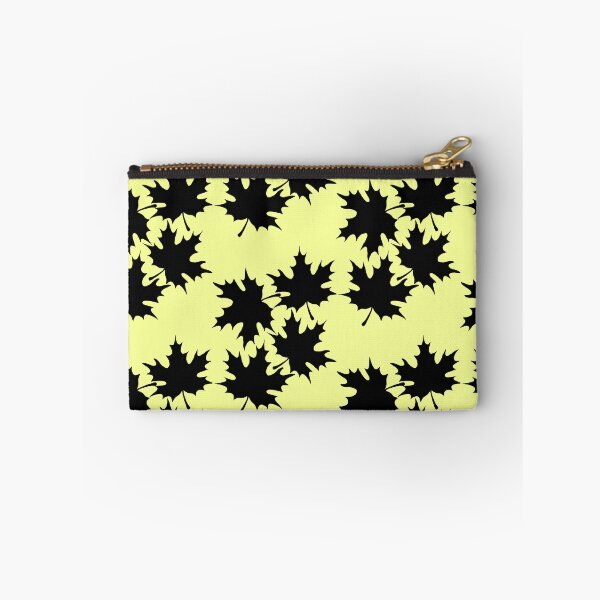 Item preview, Autumn leaves print in pastel Yellow designed and sold by DemonicGloom.