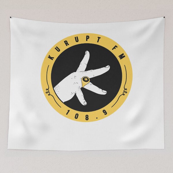 Item preview, BEST SELLER - Kurupt FM Logo Essential designed and sold by particularpro.