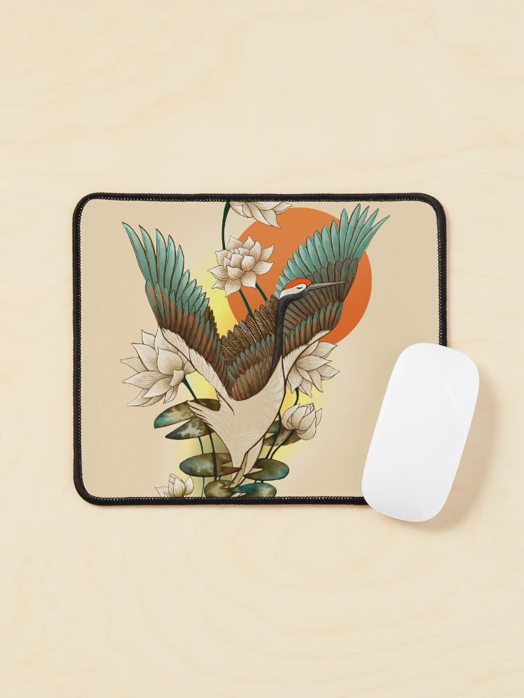 Thumbnail 1 of 5, Mouse Pad, Crane dance designed and sold by Ruta.