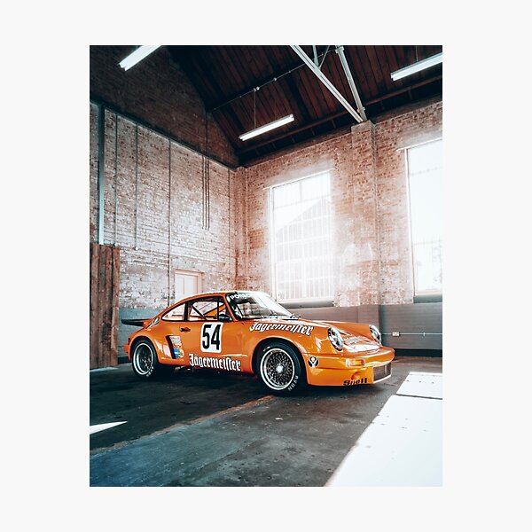PORSCHE 911 Jägermeister Fotodruck