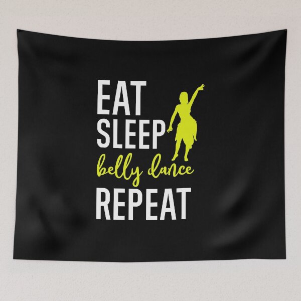 Item preview, Eat Sleep Belly Dance Repeat designed and sold by TeesYouWant.