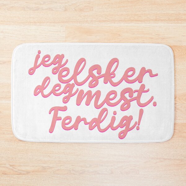 Item preview, Jeg elsker deg mest. Ferdig!  | calligraphy iii designed and sold by rsty11.