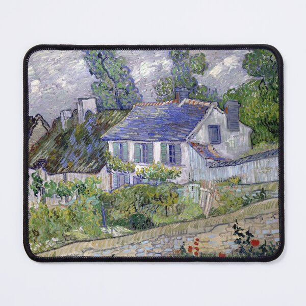 Item preview, Vincent Van Gogh Print, Houses At Auvers, Exhibition Poster, Van Gogh Prin designed and sold by MotivationStar.