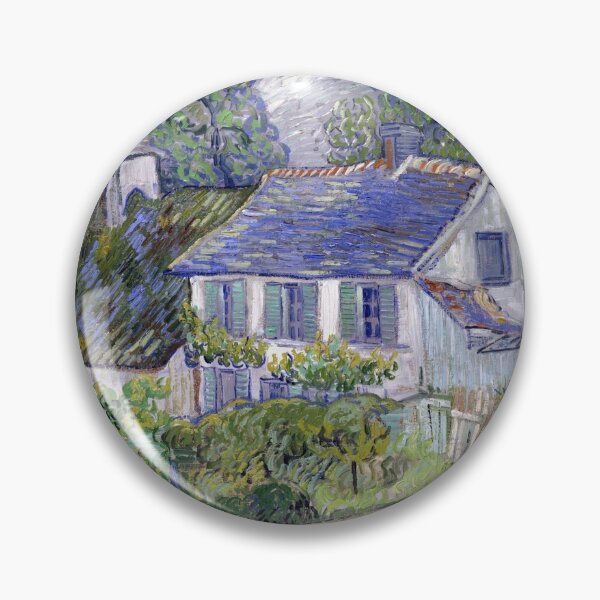 Item preview, Vincent Van Gogh Print, Houses At Auvers, Exhibition Poster, Van Gogh Prin designed and sold by MotivationStar.