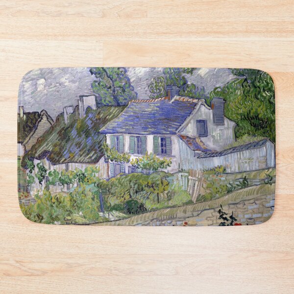 Item preview, Vincent Van Gogh Print, Houses At Auvers, Exhibition Poster, Van Gogh Prin designed and sold by MotivationStar.