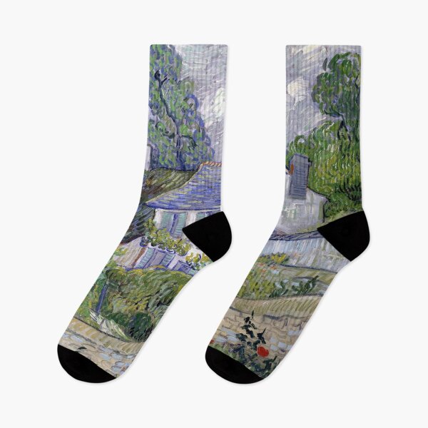 Item preview, Vincent Van Gogh Print, Houses At Auvers, Exhibition Poster, Van Gogh Prin designed and sold by MotivationStar.