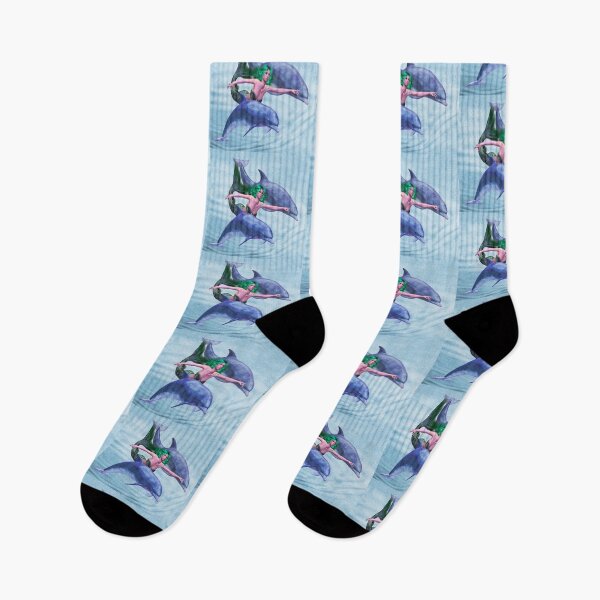 Item preview, May .. mermaid and dolphins designed and sold by LoneAngel.